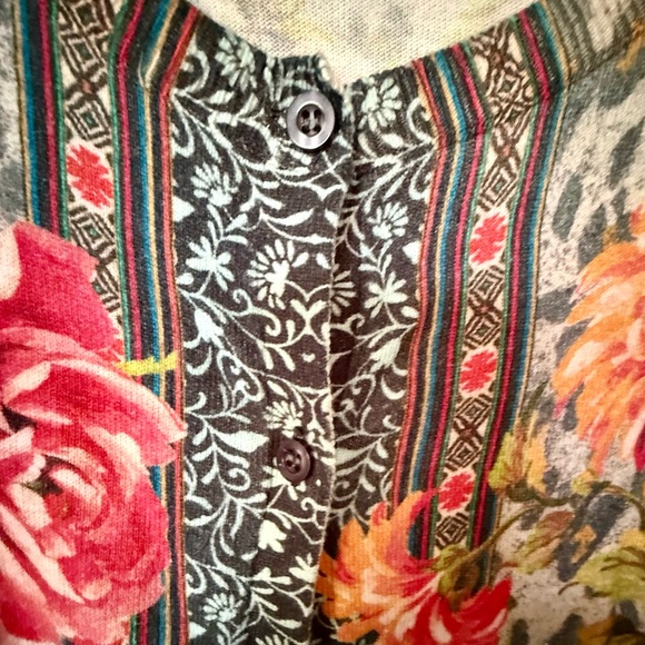 Johnny Was Women’s Plus Size 2X Museo Sweater CARDIGAN ONLY Cotton Cashmere - Picture 13 of 14